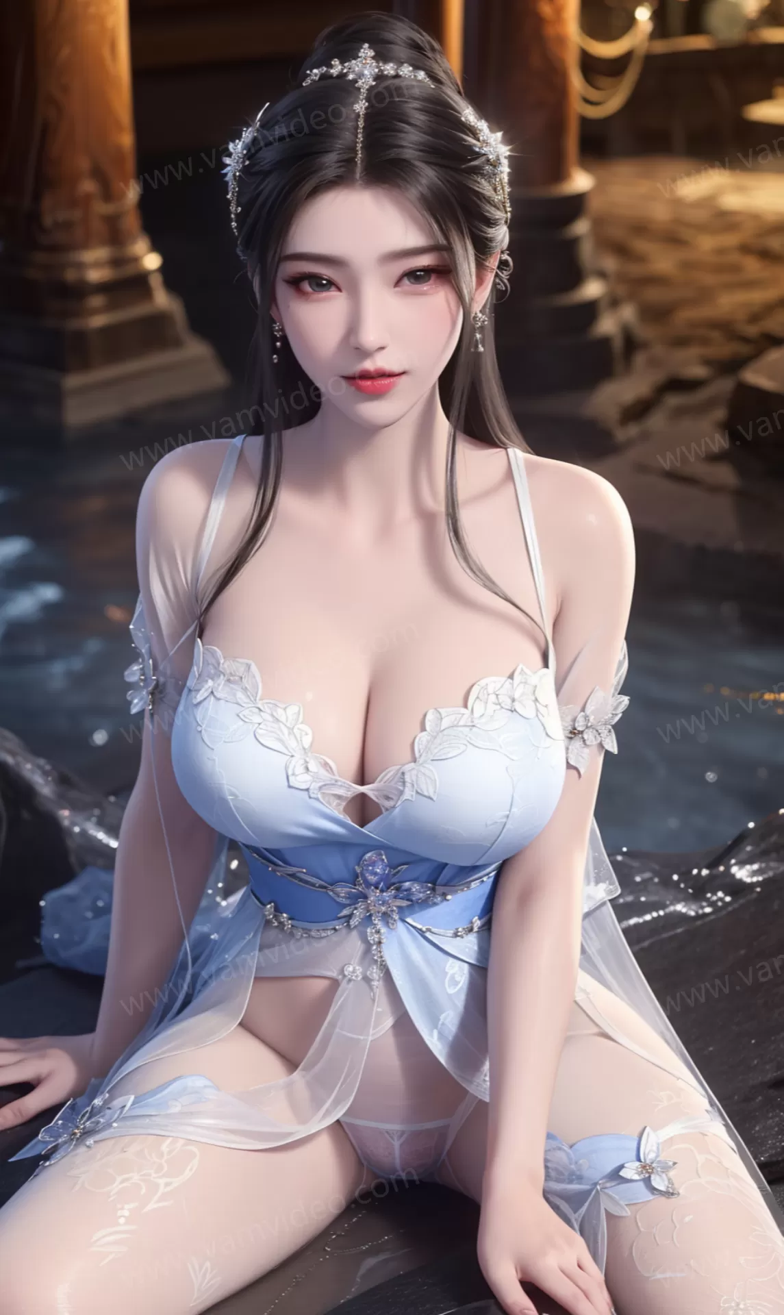 AI绘图李慕婉3 [215P 461 MB] - VAM视频