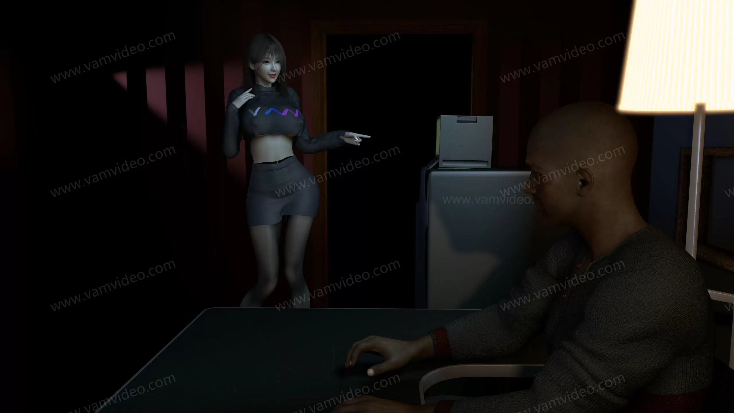 vam视频 vamvideo 阿晴 Office Night 4K.mp4_000000.000