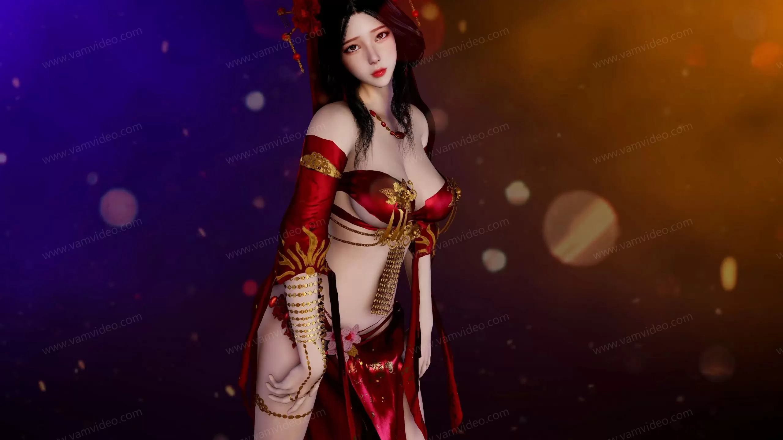 vam视频 vamvideo Cosplay 嗜血印女祭司 Clutch 4K.mp4_000115.000