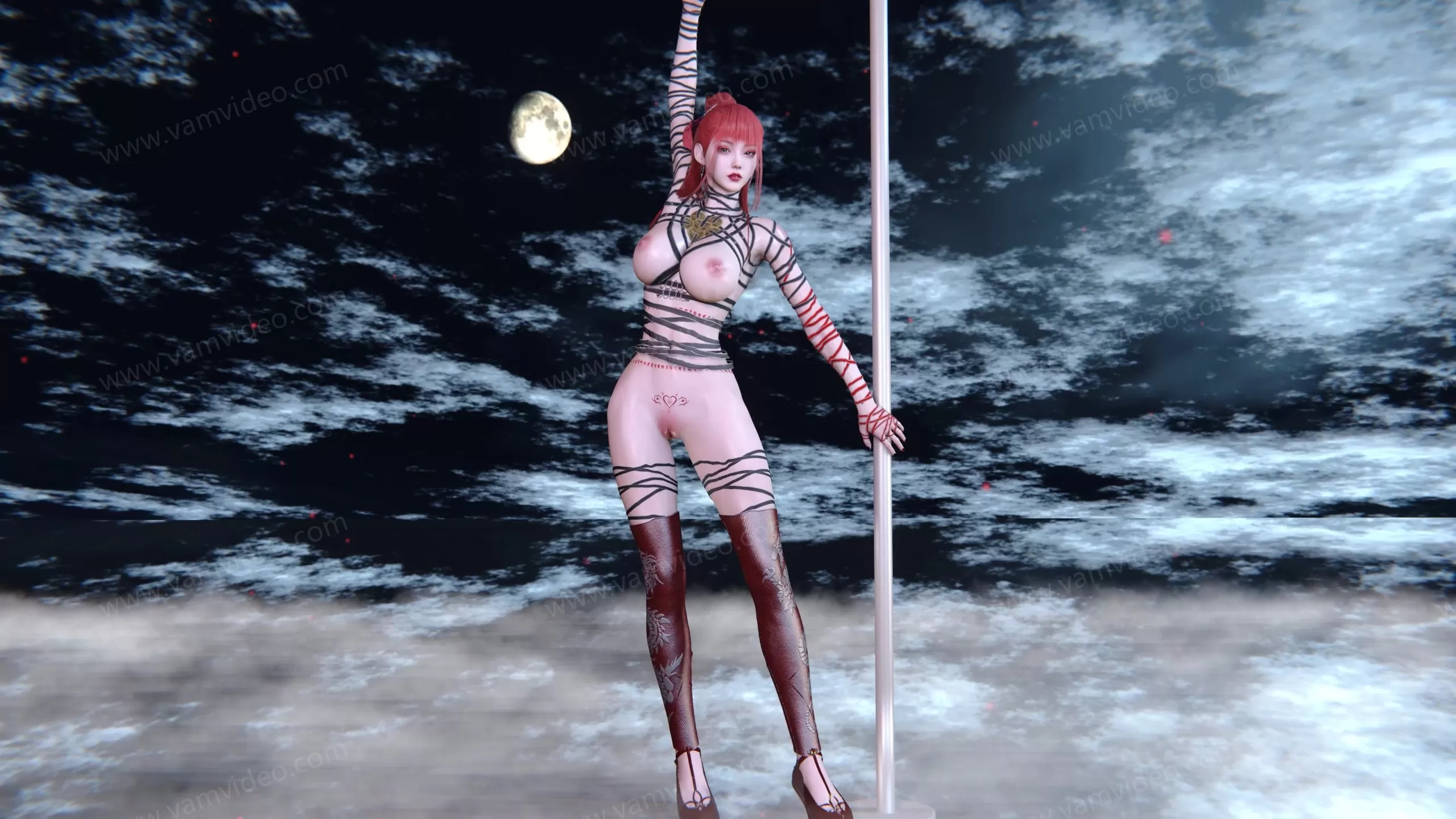 vam视频 vamvideo GM99月下舞娘走秀将臣.mp4_000312.000