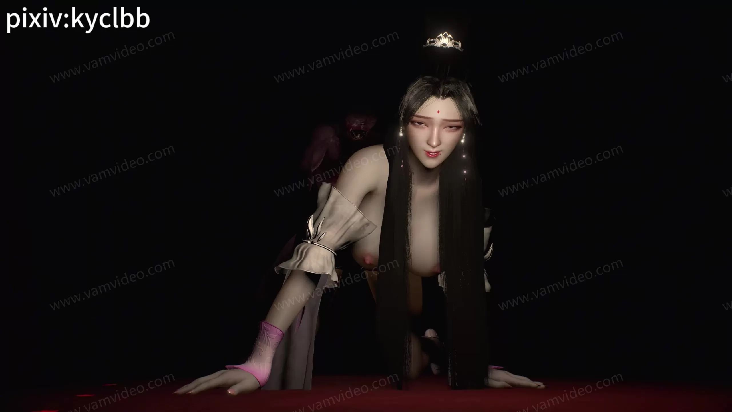 月婵城堡历险记②月婵脱出（两千字小说级中文剧情 · 精品CV声优超长配音）-时长43分钟.mp4_000415.000