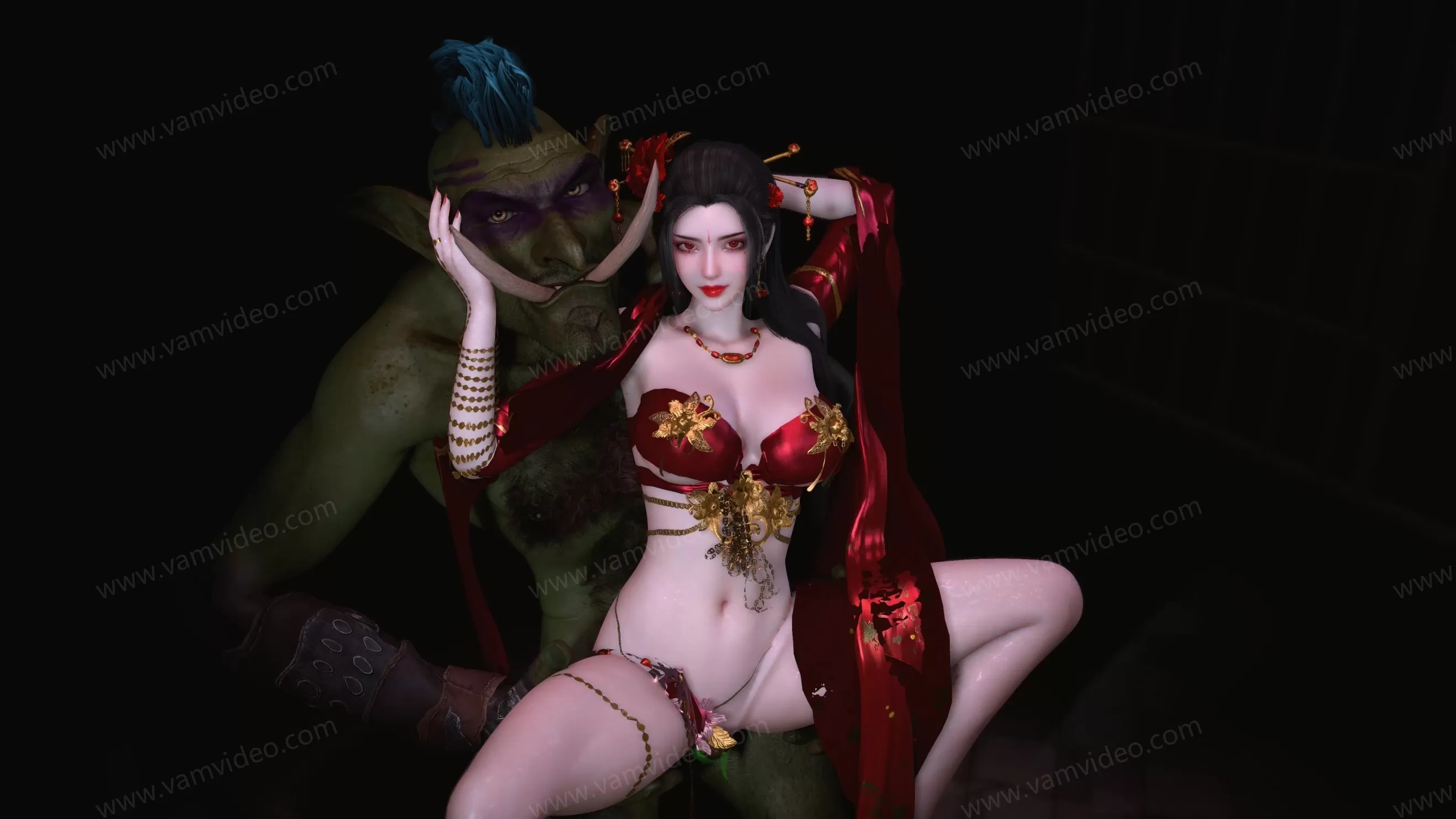 vam视频 vamvideo 哥布林 女祭司 4K.mp4_000945.000