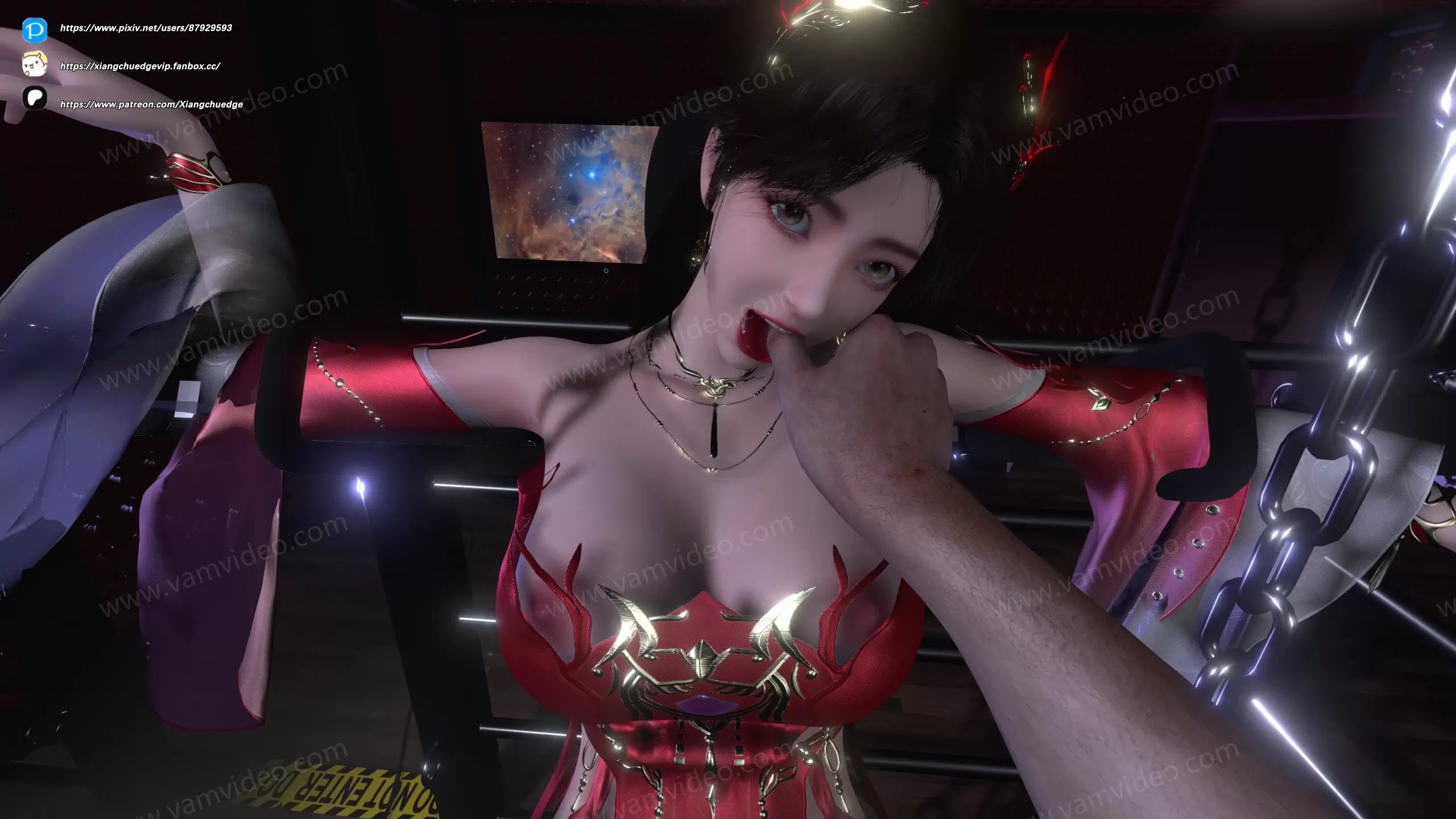 vam视频 vamvideo P167 VAM 完美世界 新版火灵儿.mp4_001030.000